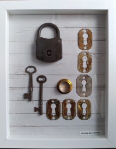 Door Lock Barnboard-image